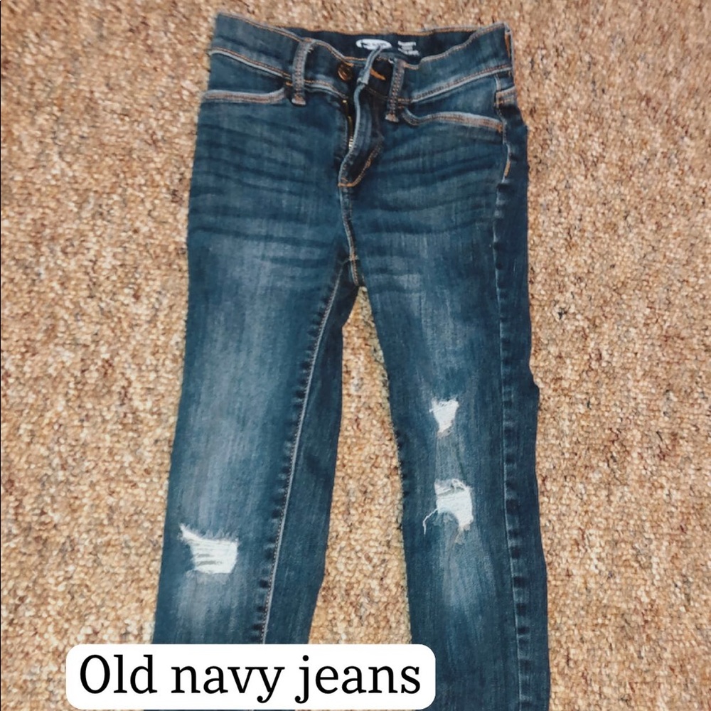 Old navy girls skinny jeans